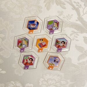 Disney Infinity Power Discs- Lot of 7
